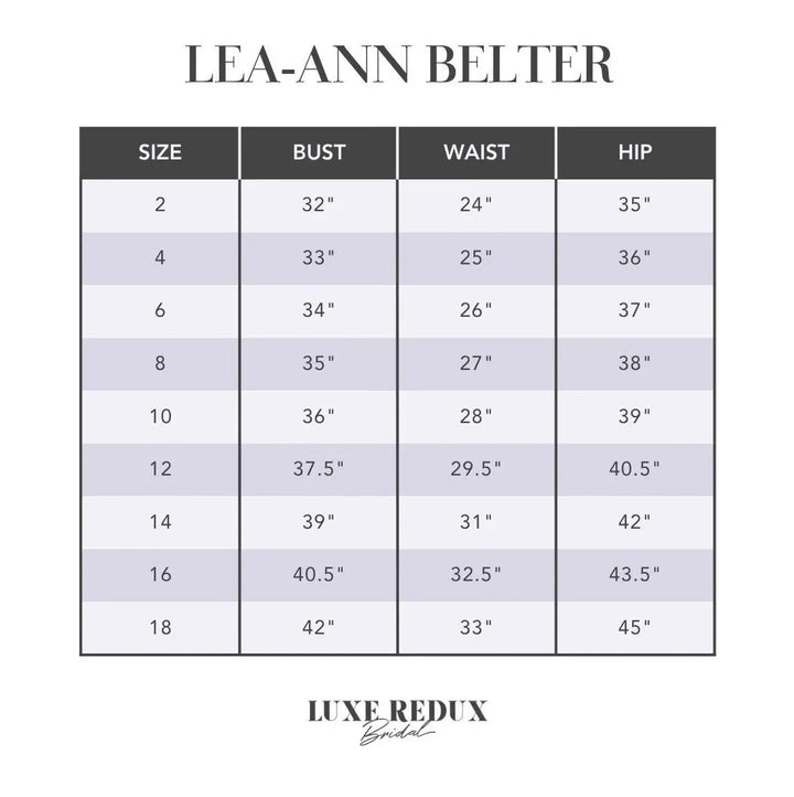 Lea-Ann Belter Miuccia - Size 12