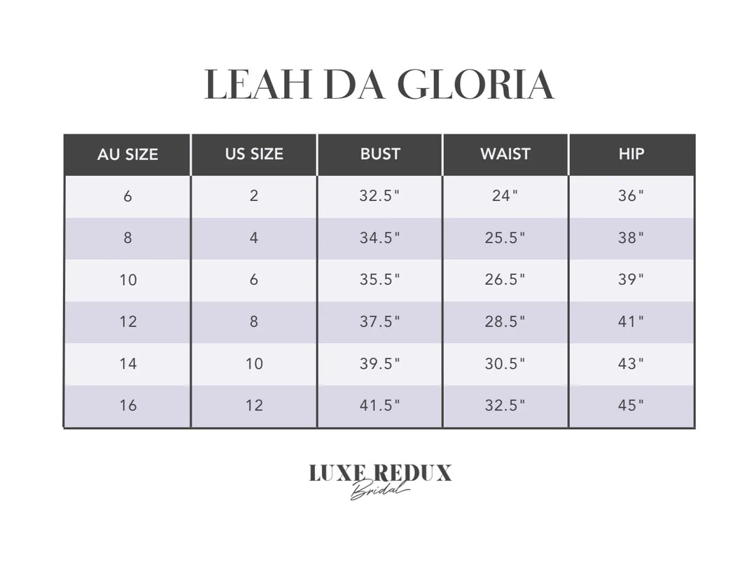 Leah Da Gloria Sasha - Size 10
