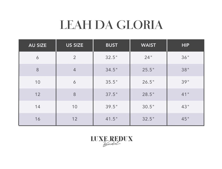 Leah Da Gloria Sasha - Size 10