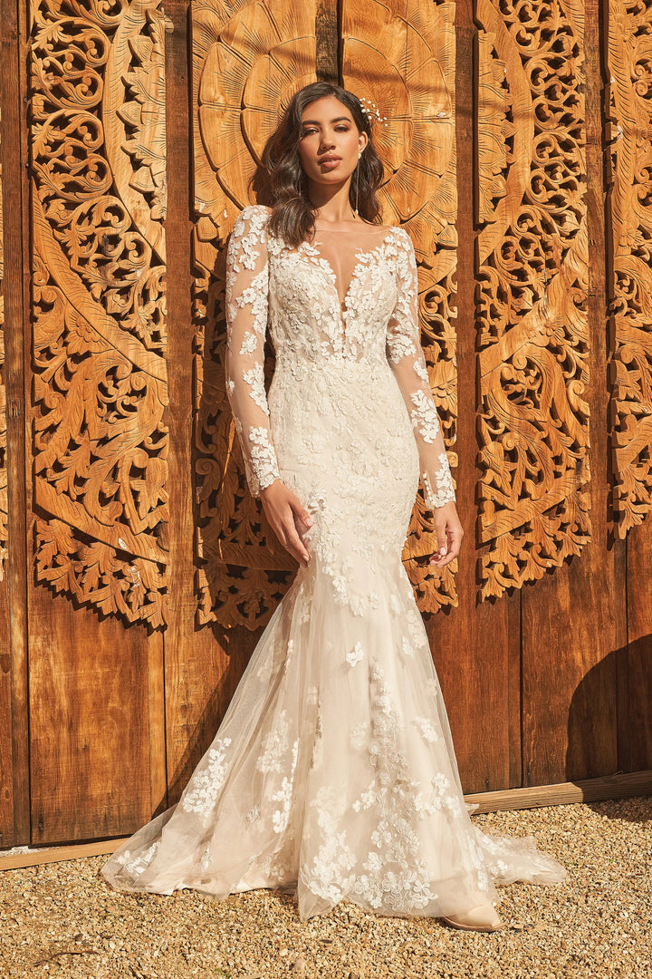 Lillian West 66260 + Sleeves - Size 12