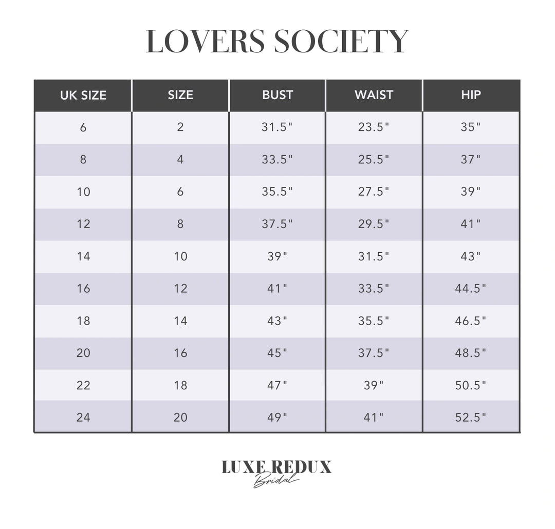 Lovers Society Quinn - Size 8