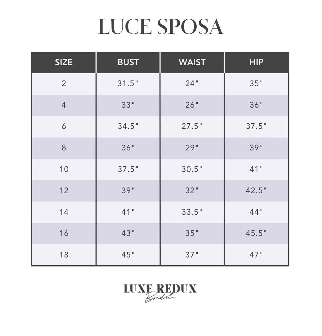 Luce Sposa Kim - Size 8