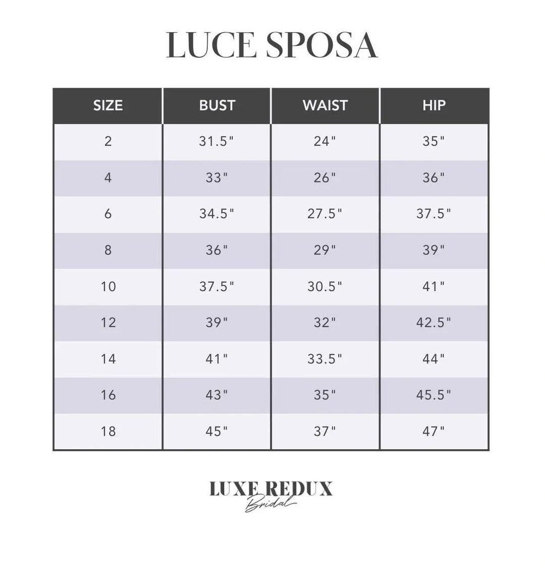 Luce Sposa Dana - Size 10