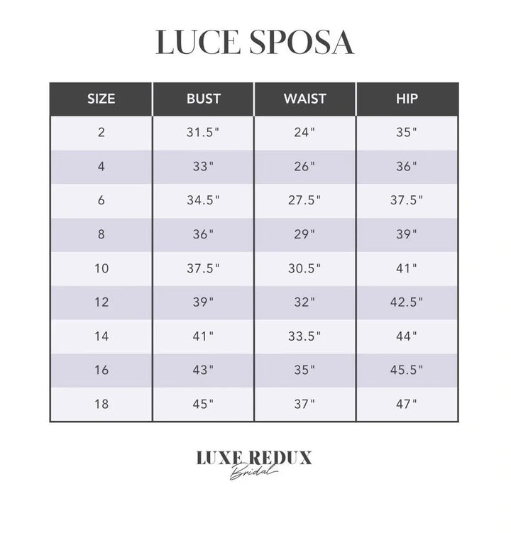 Luce Sposa Dana - Size 10