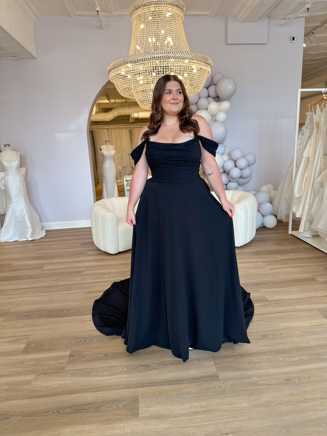 luxe black dress RAVEN LUXE RUFFLES MAXI DRESS IN BLACK | CULT MIA