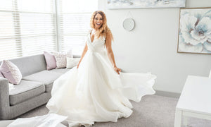 Try on wedding dresses at home