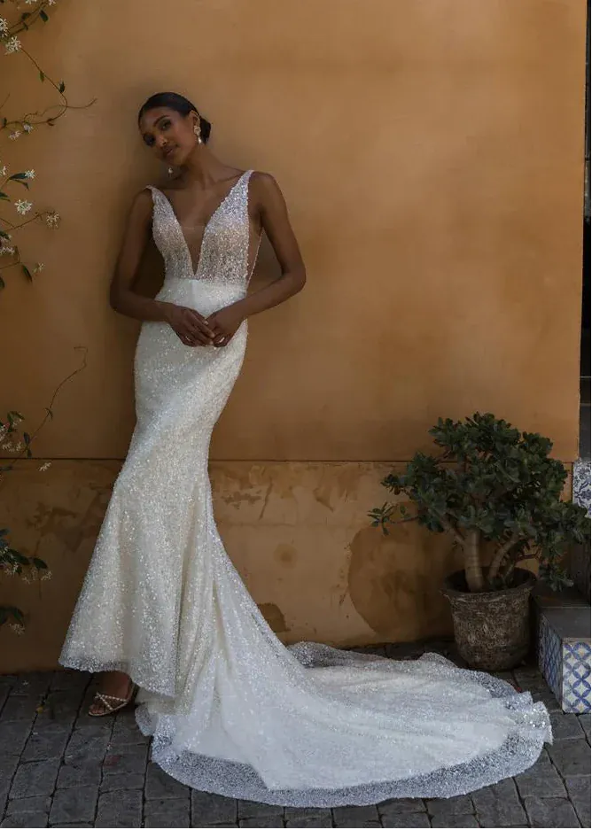 Designer Fit And Flare Dresses On Sale - Luxe Redux Bridal Page 8 Designer Fit And Flare Dresses On Sale - Luxe Redux Bridal Page 8
