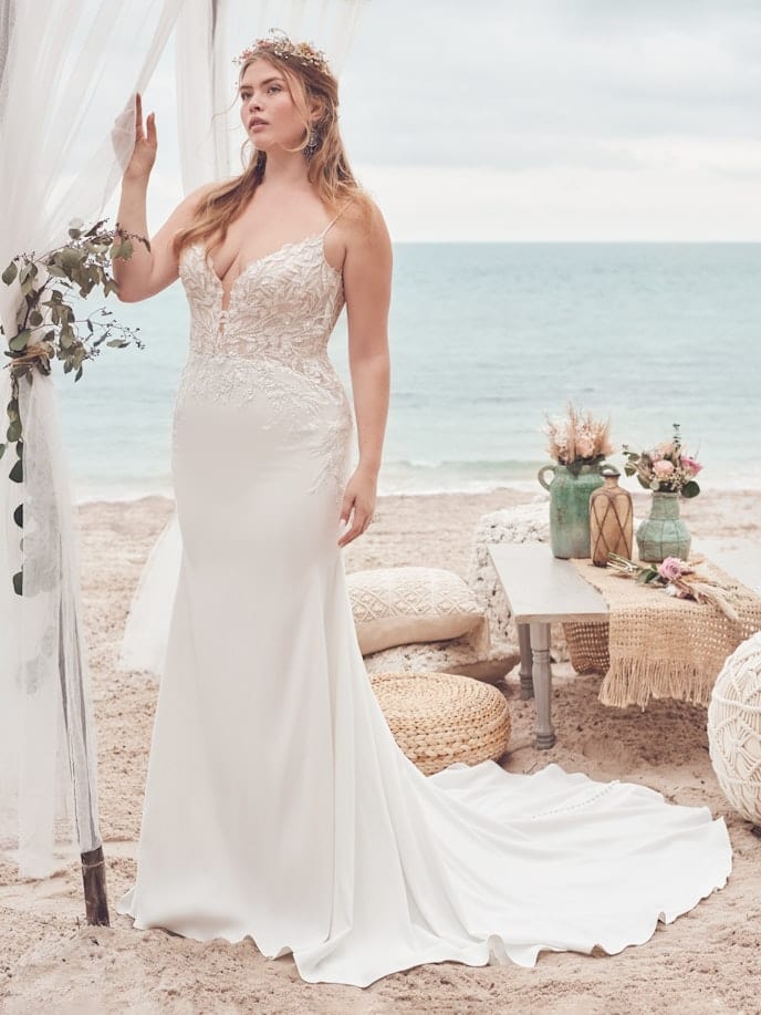 Maggie Sottero Alda + Train - Size 10