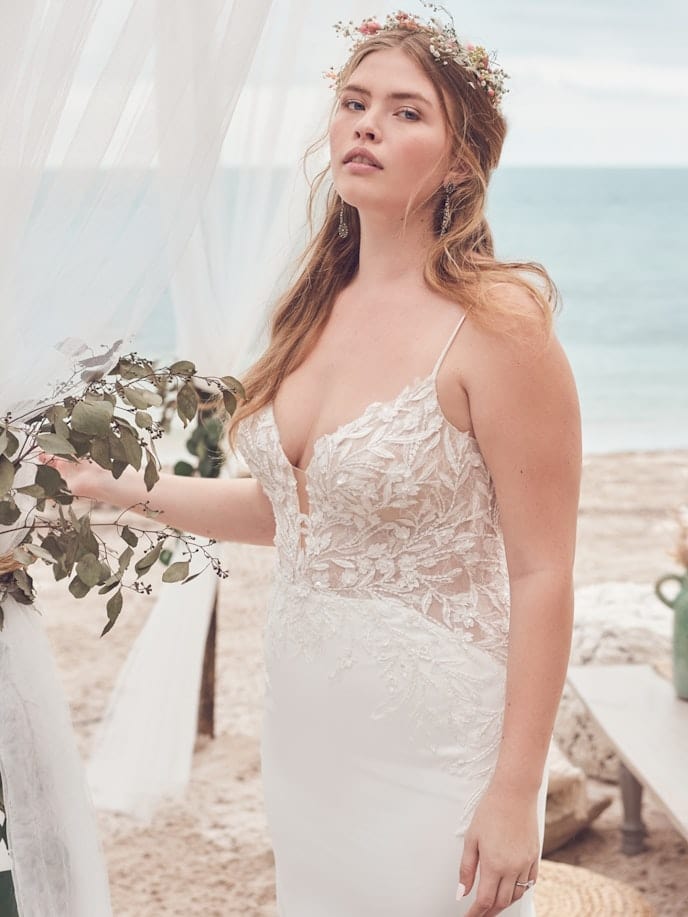 Maggie Sottero Alda + Train - Size 10