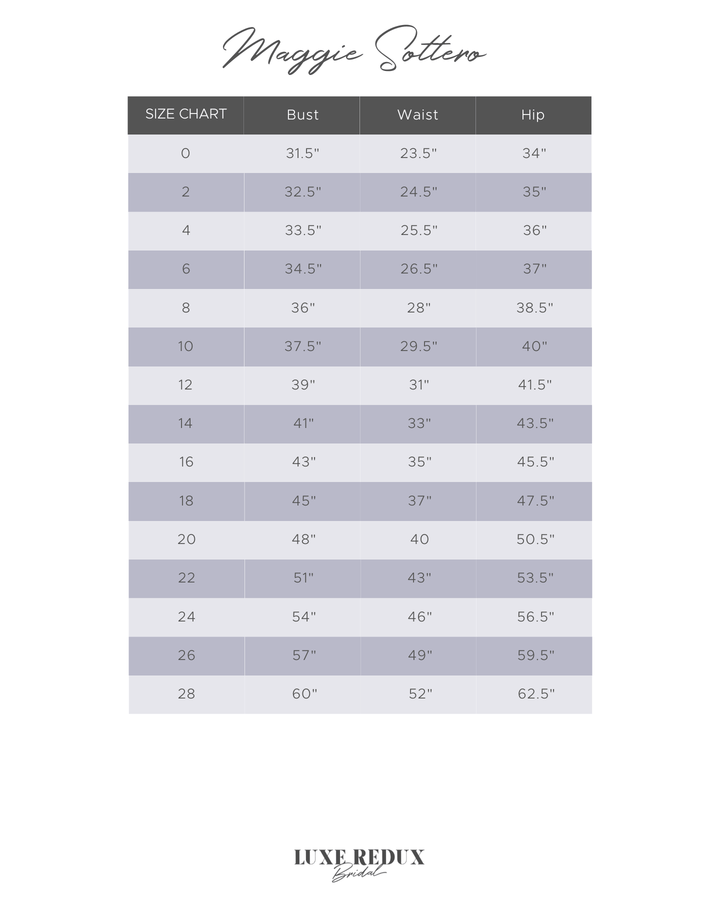 Maggie Sottero Lennon - Size 20