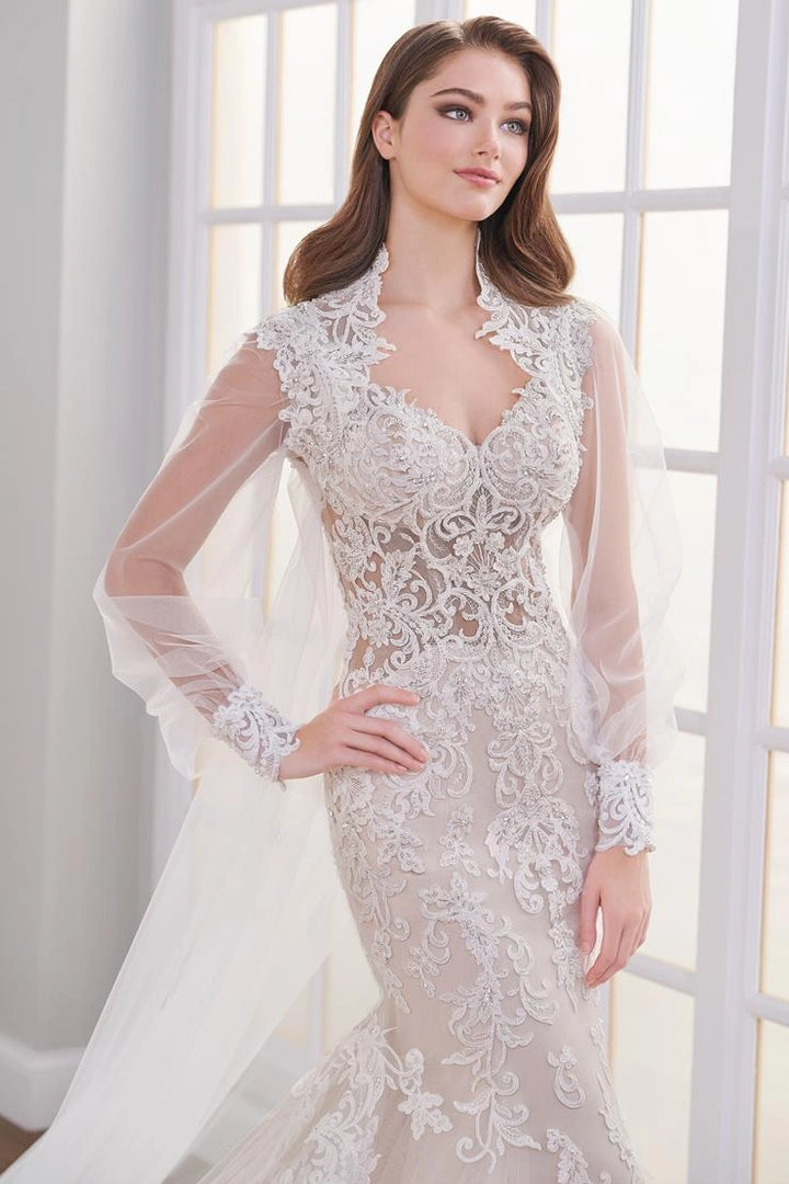 Martin Thornburg MTL12255 + Cape/Overskirt - Size 14