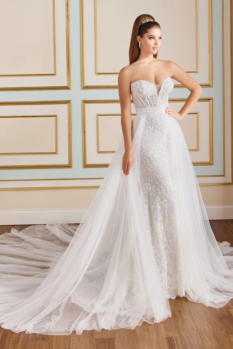 Martin Thornburg Tulip Mt9113 + Overskirt - Size 12