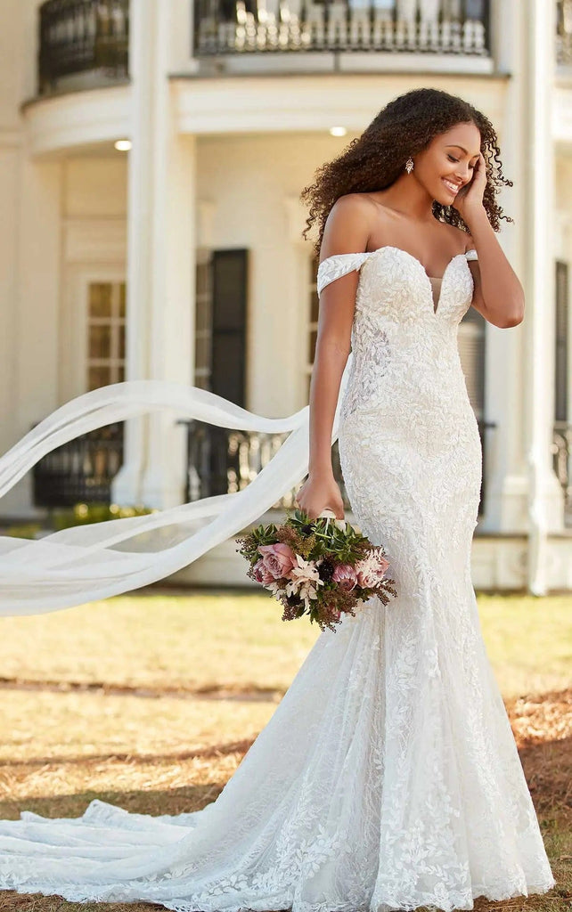 martina liana off the shoulder wedding dress Martina Liana 1193