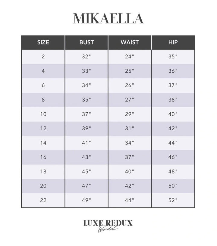 Mikaella M2433 - Size 16