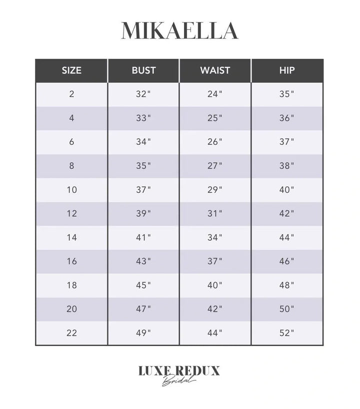 Mikaella M2502 - Size 10