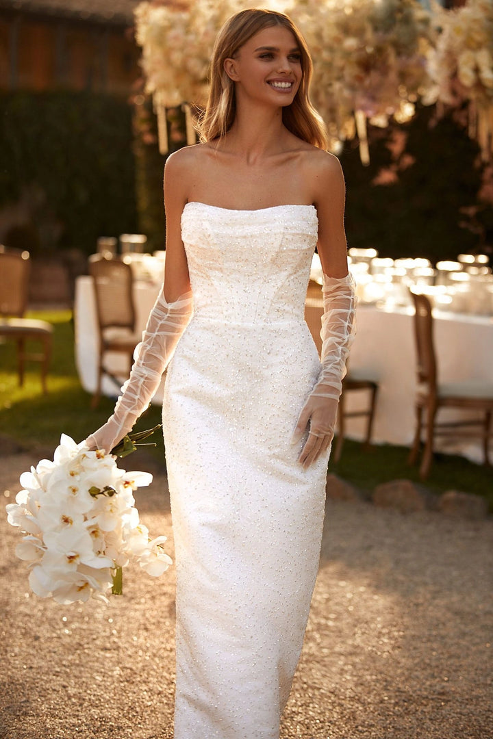 Milla Nova Ursel + Overskirt - Size 12