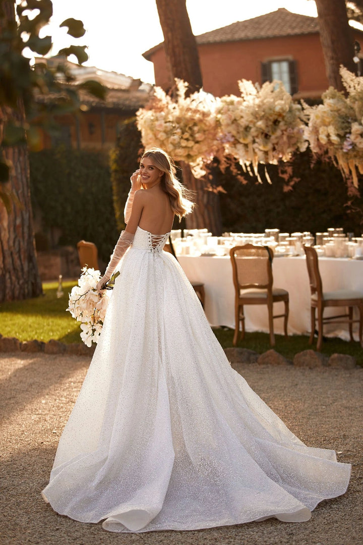 Milla Nova Ursel + Overskirt - Size 12