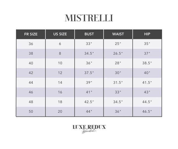 Mistrelli Aisha - Size 8