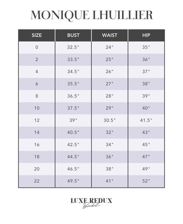 Monique Lhuillier Valentina - Size 12