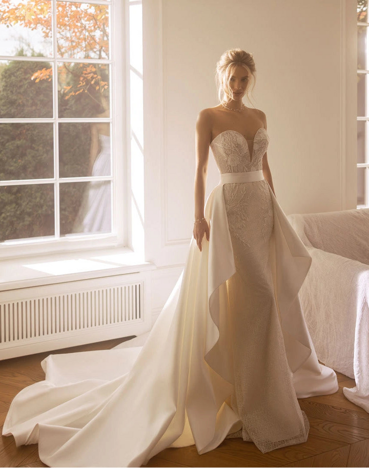 Monreal Mercedes + Overskirt - Size 12