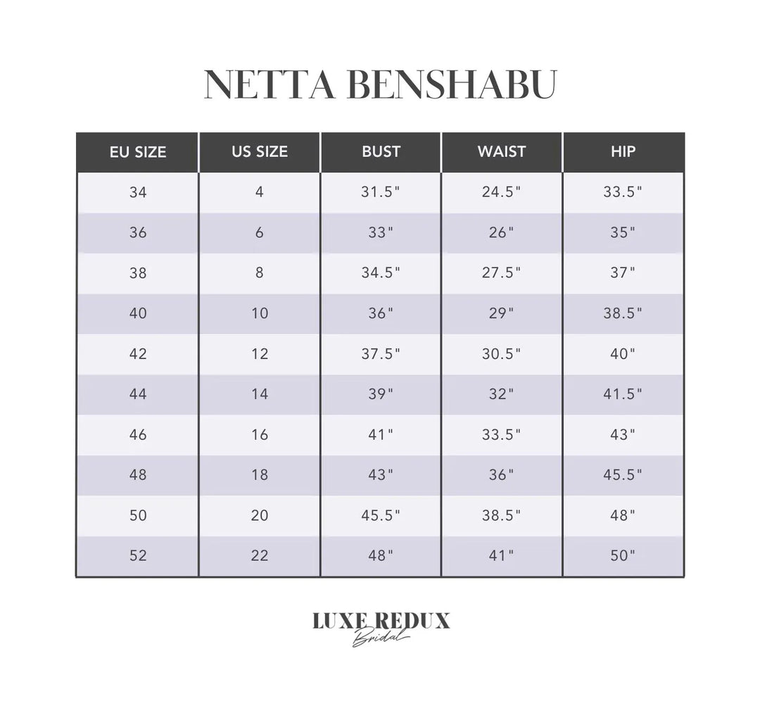 Netta BenShabu Mila - Size 14