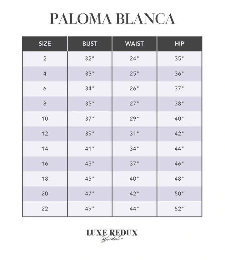 Paloma Blanca P5026 - Size 14