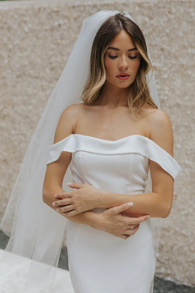 Untamed Petals TULUM VEIL Untamed Petals Day Dream Veil - Light Ivory or Latte main image 2