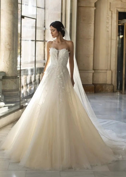プロノビアス　pronovias BROOKS ウェディング Pronovias-Brooks-Wedding-