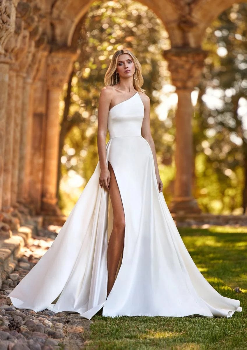 Shop One Shoulder Wedding Dresses Online - One Strap + One Sleeve Luxe Redux Bridal Shop One Shoulder Wedding Dresses Online - One Strap + One Sleeve Luxe Redux Bridal