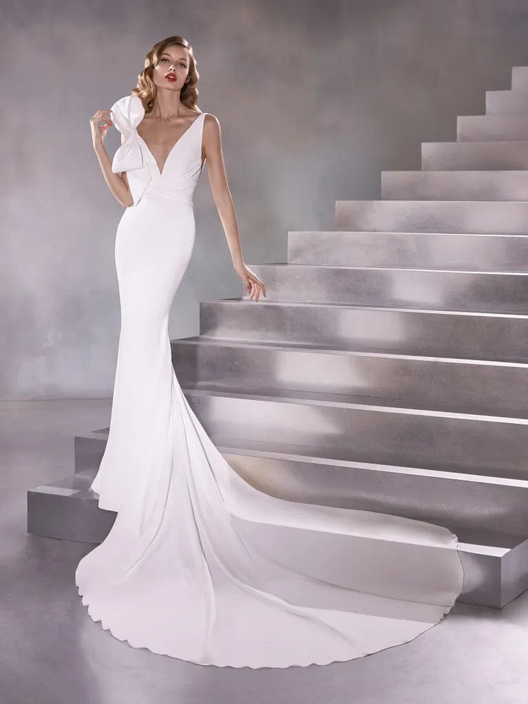 Pronovias Orbit [Without Bow] - Size 12