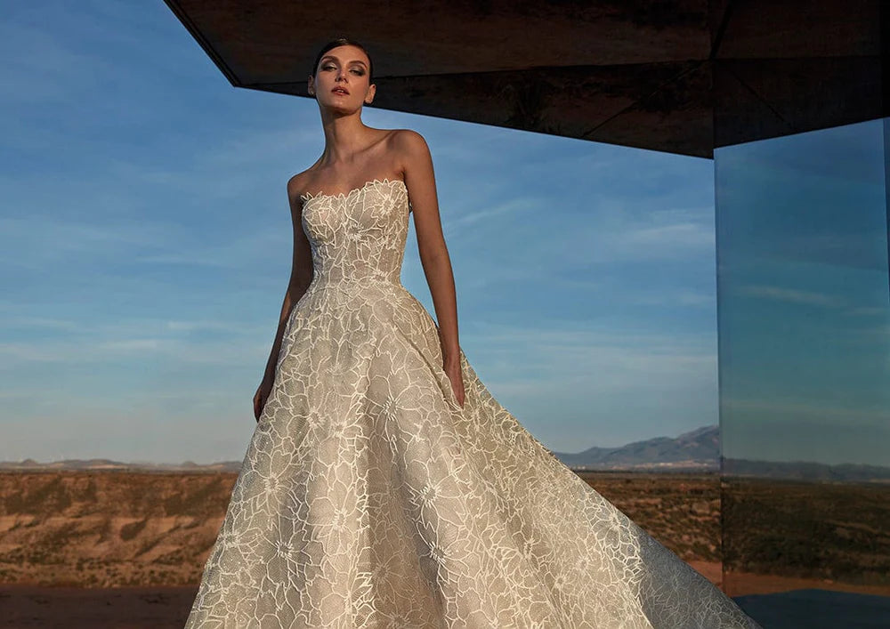 Pronovias Privee Sanidine - Size 12