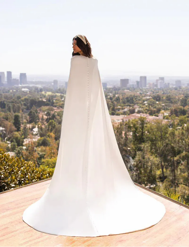 Pronovias Williams + Cape - Size 12
