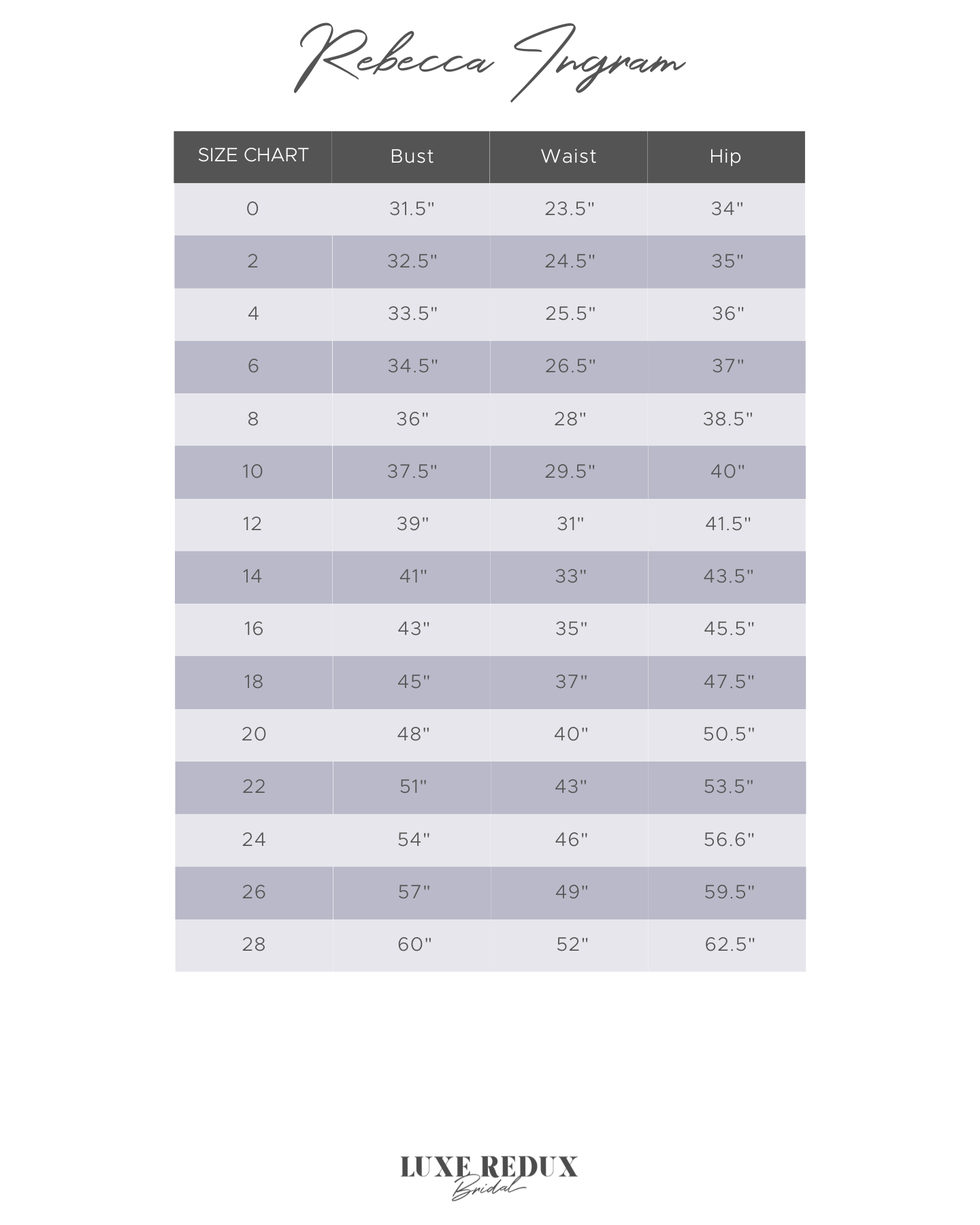 Rebecca Ingram Hattie 20Rt702 - Size 12 Size Chart