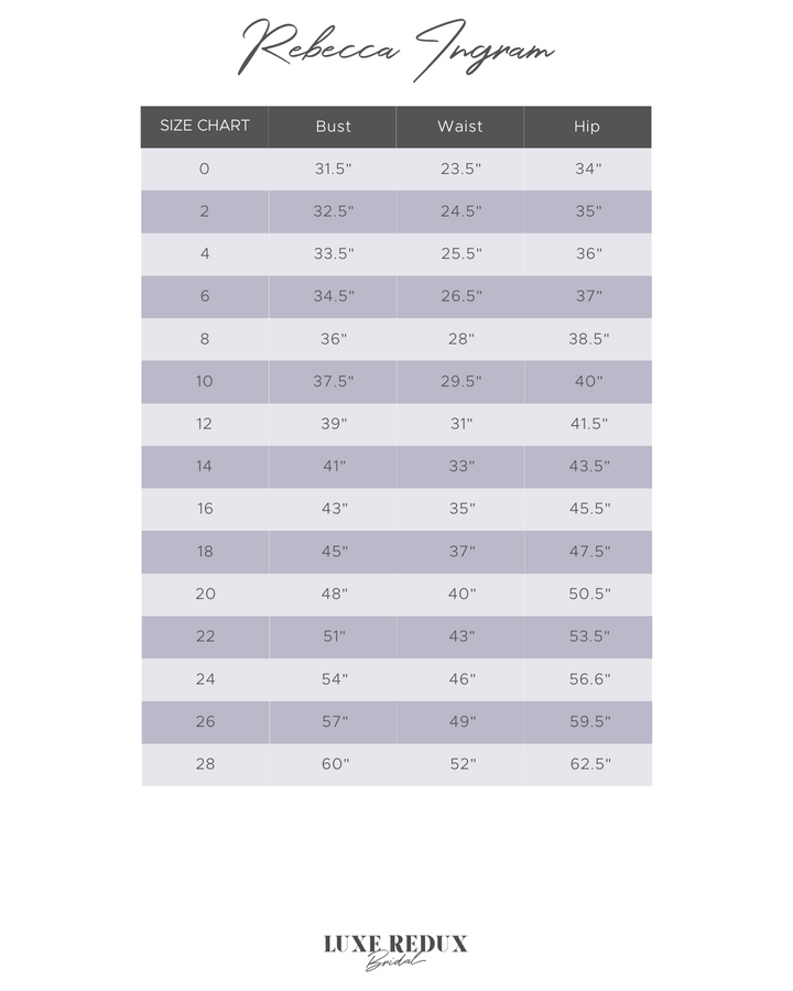 Rebecca Ingram Hattie - Size 10