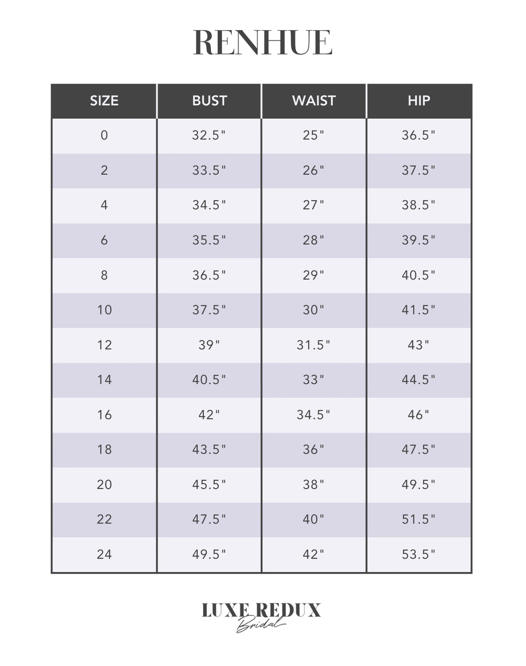 Renhue Turlington - Size 14