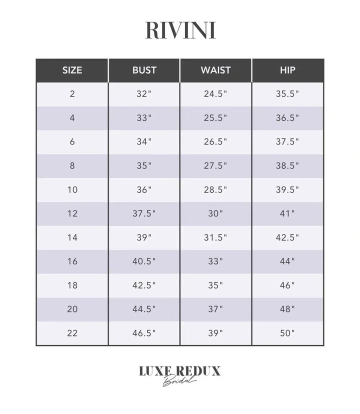 Rivini Cameron - Size 14