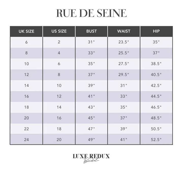 Rue De Seine Dawn - Size 12