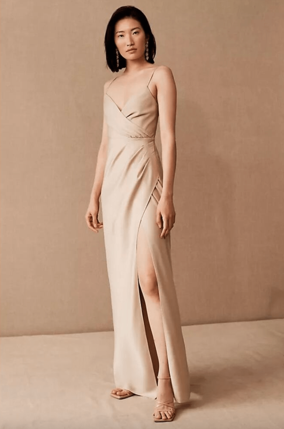 freya satin dress bhldn Freya Maxi Dress
