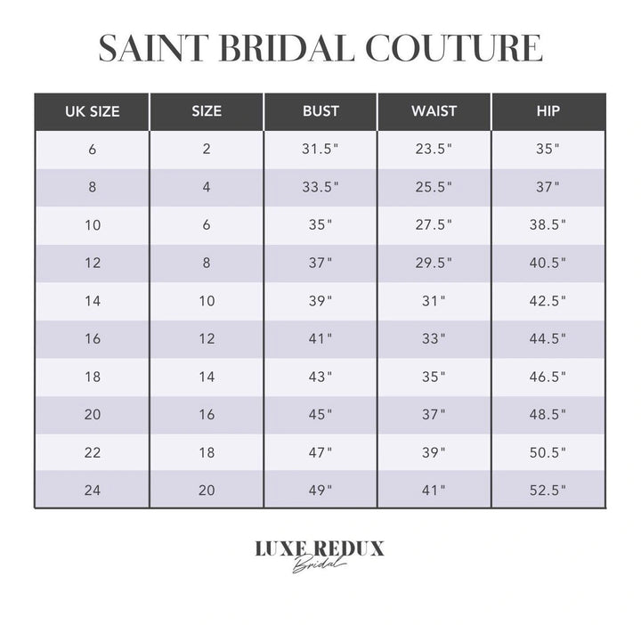 Saint Bridal Couture Emmett - Size 16
