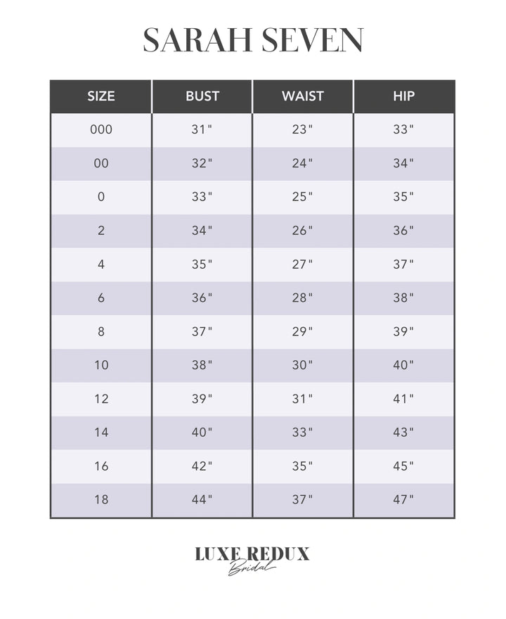 Sarah Seven Aria - Size 4