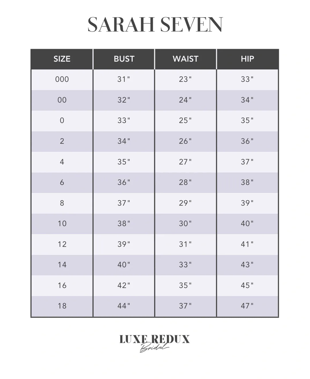 Sarah Seven Emily - Size 12