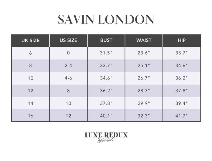 Savin London Diana V2 - Size 12