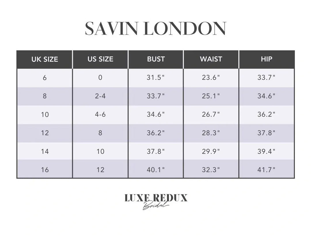 Savin Privee Brielle + Overskirt - Size 10