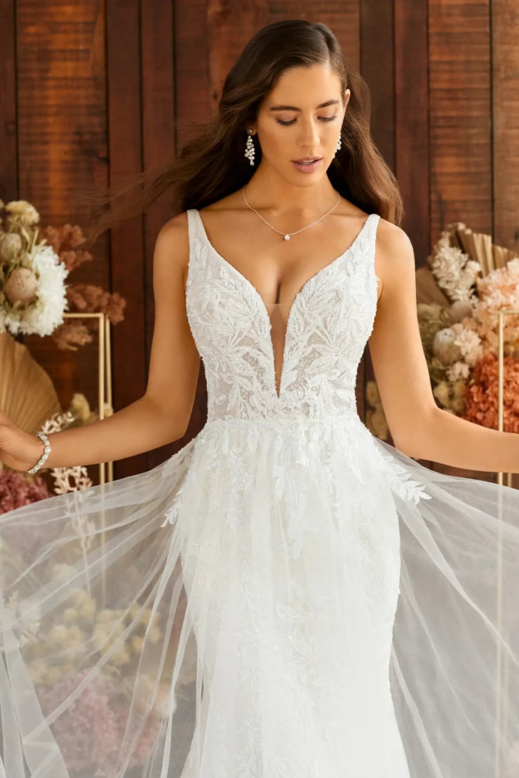 Sophia Tolli ST2225 + Overskirt - Size 14