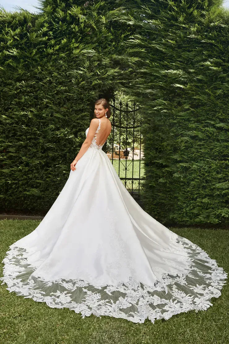 Sophia Tolli ST2227 + Overskirt - Size 14