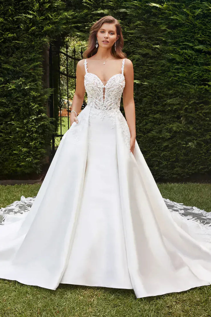 Sophia Tolli ST2227 + Overskirt - Size 14