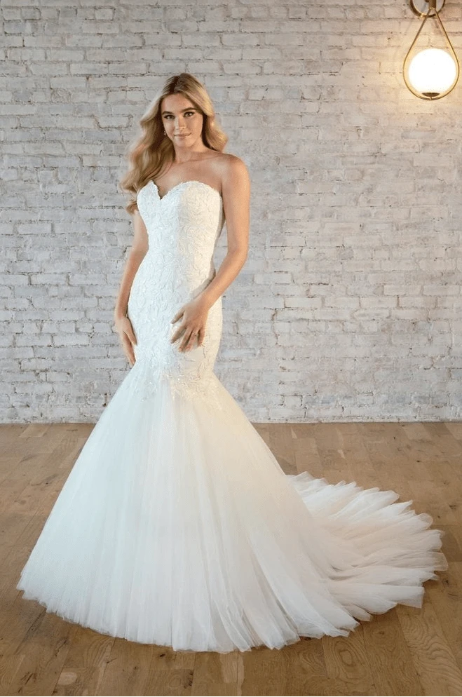 Stella York 7544 Size 12 Luxe Redux Bridal