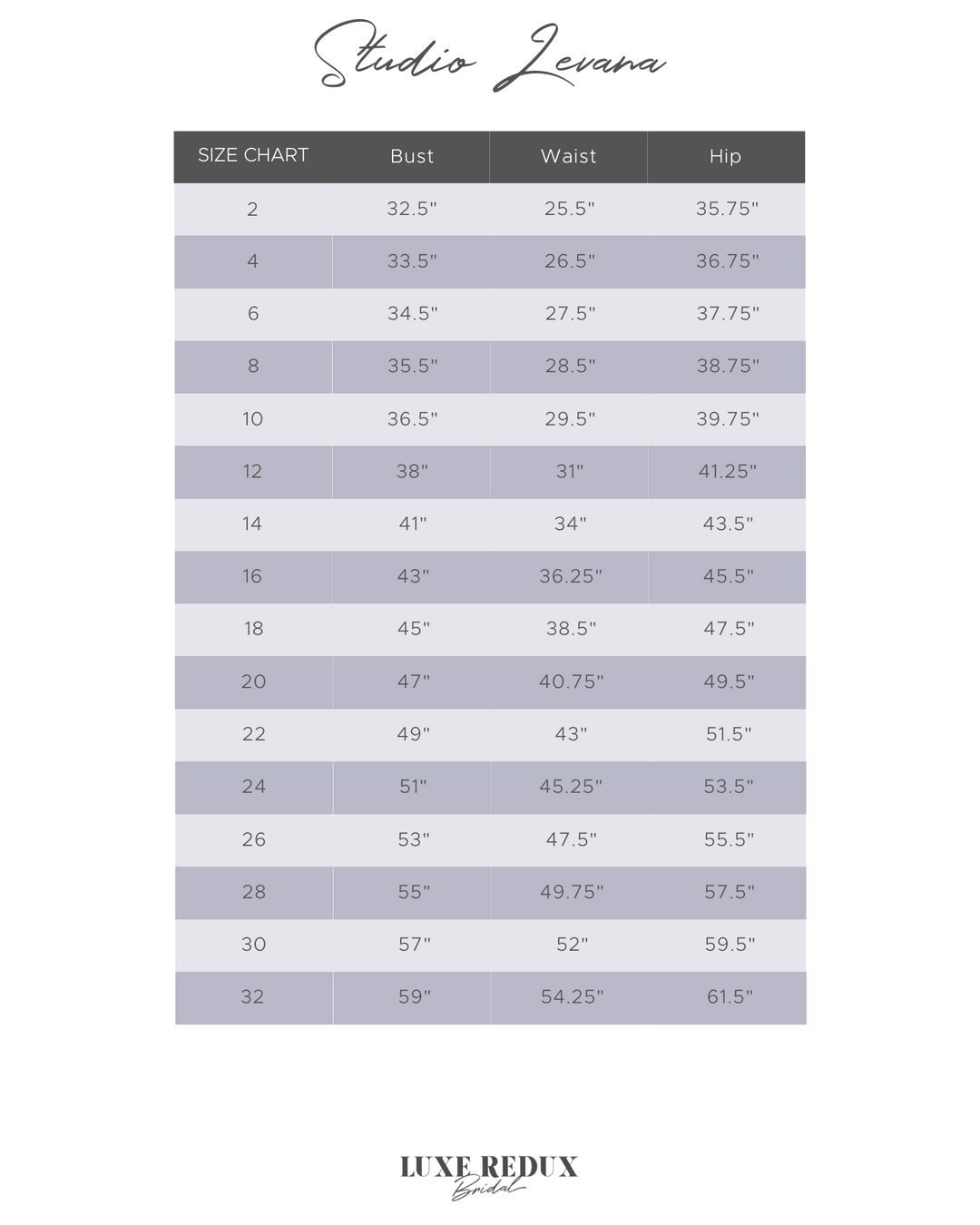 Studio Levana Eva Young - Size 26