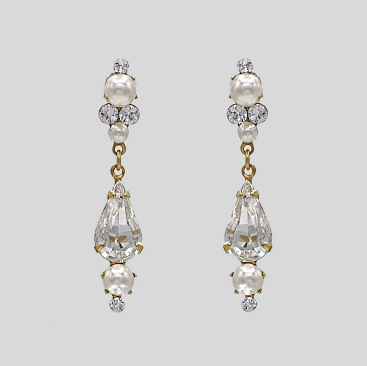 Paris by Debra Moreland Sweet Wine Earrings
