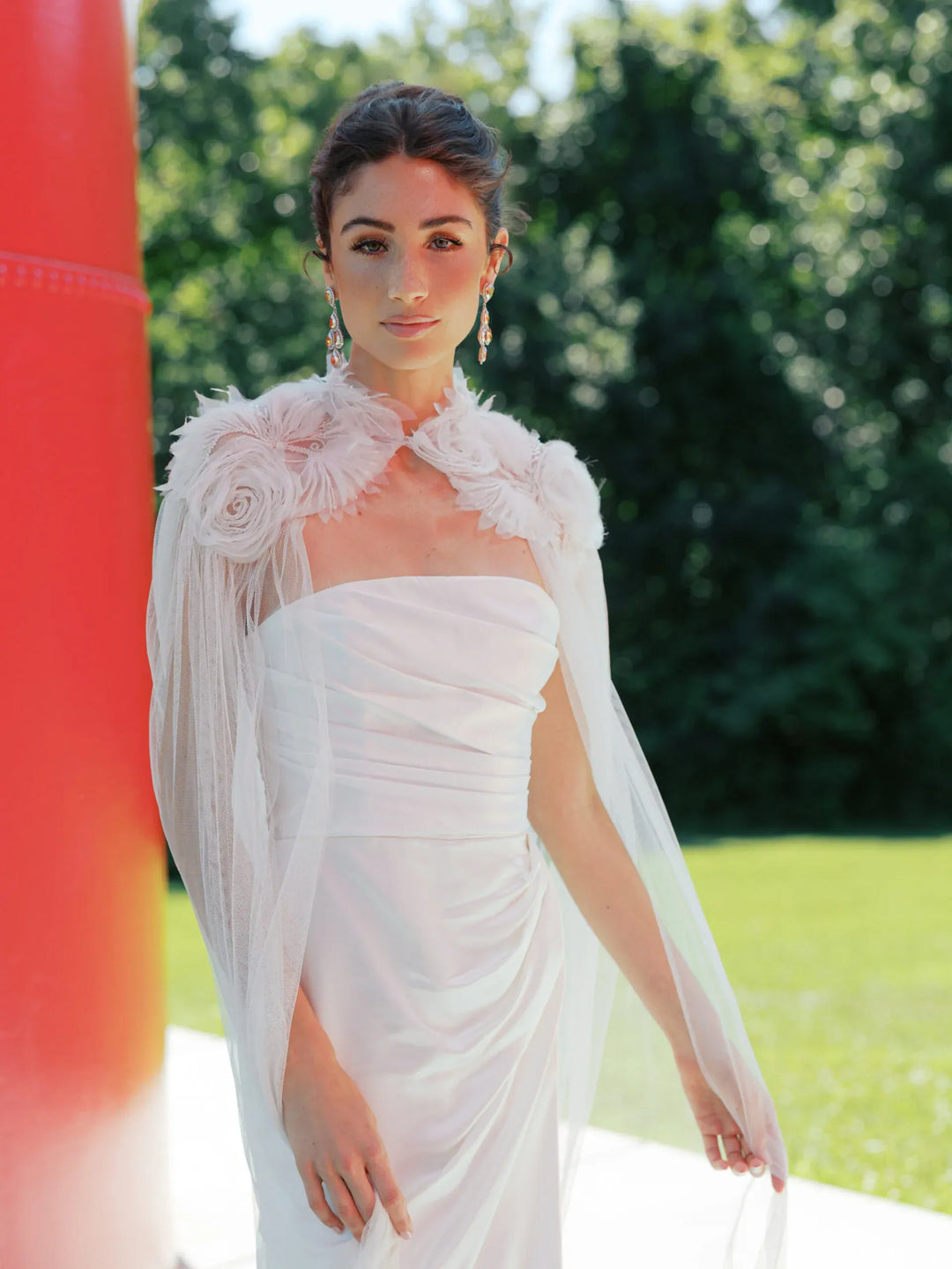 Shop Bridal Capes + Overskirts for Your Wedding Dress Online - Luxe Redux Bridal Shop Bridal Capes + Overskirts for Your Wedding Dress Online - Luxe Redux Bridal